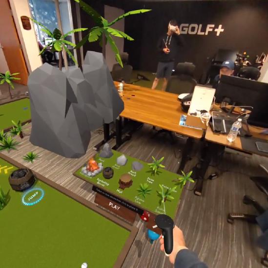 真实高尔夫VR游戏推荐_这款爆火的《Golf+》你玩过吗
