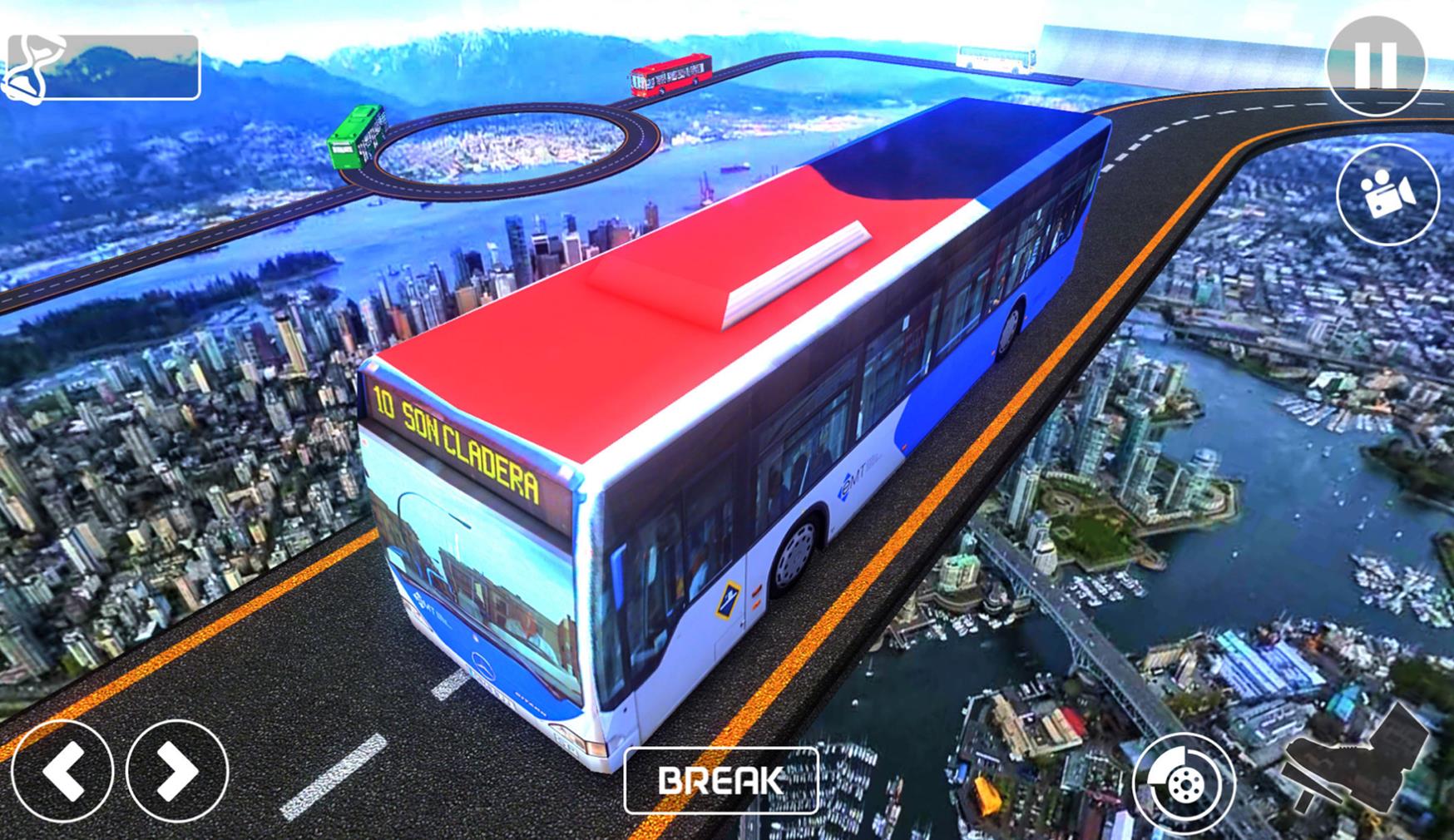 可以驾驶公交车的游戏推荐_《疯狂的特技公交车》手游介绍